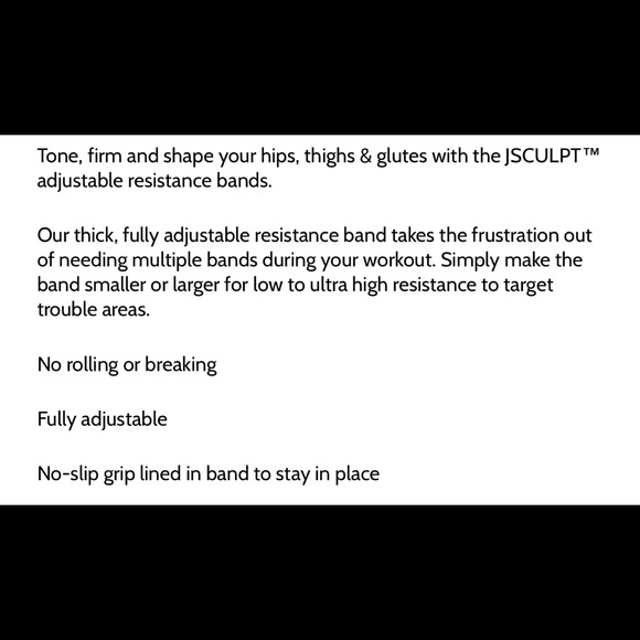 😱NEW! JSCULPT™ Adjustable Resistance Band - Picture 3 of 4